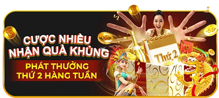 Thưởng chào mừng và thưởng cấp độ VIP